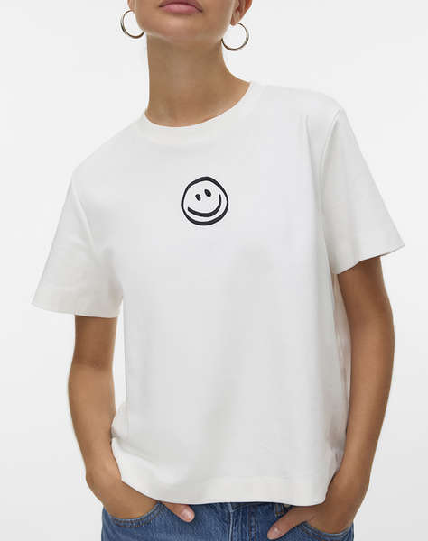 VERO MODA VMSARA METTE SS TOP BOX JRS NOOS