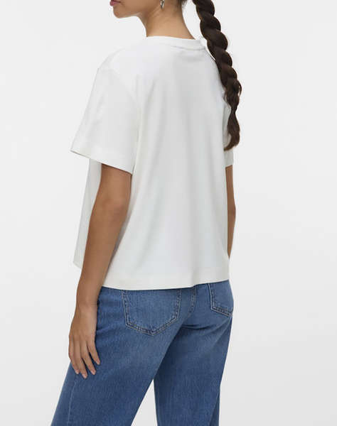 VERO MODA VMSARA METTE SS TOP BOX JRS NOOS