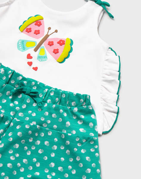 MAYORAL PRINTED SHORTS SET