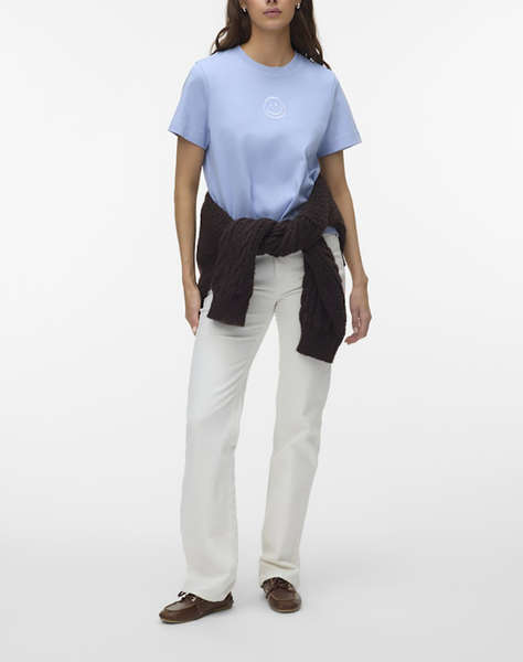 VERO MODA VMSARA METTE SS TOP BOX JRS NOOS