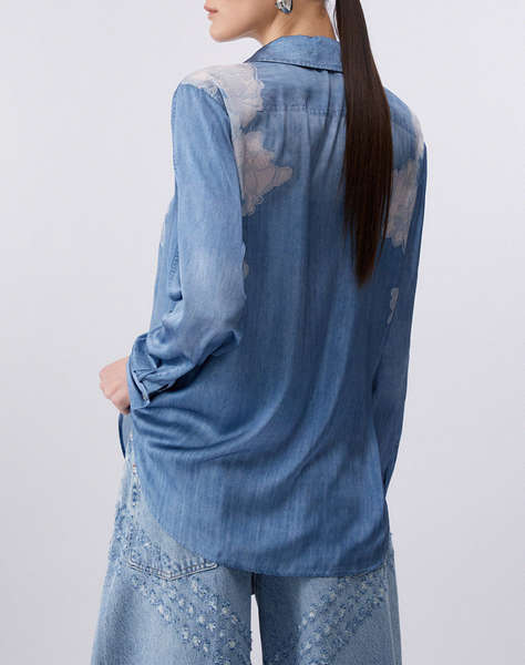 LIU JO DENIM_UA6C12_CAMICIA DIGITAL ДАМСКА РИЗА