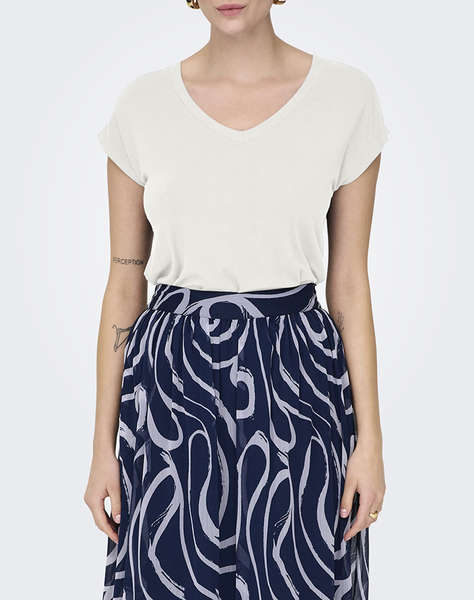 ONLY ONLRILLA S/S V-NECK TOP JRS
