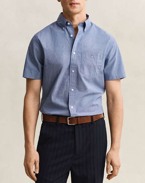 GANT РИЗА KMREG POPLIN SS SHIRT