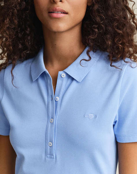 GANT РОКЛЯ SLIM SHIELD SS PIQUE POLO DRESS