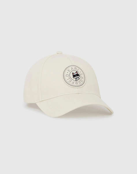 KARL LAGERFELD JEANS IKON CIRCLE CHOUPETTE CAP