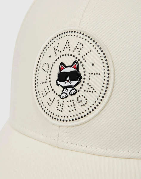 KARL LAGERFELD JEANS IKON CIRCLE CHOUPETTE CAP