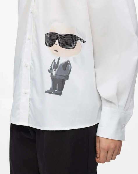 KARL LAGERFELD JEANS IKON AQUARELLE SHIRT