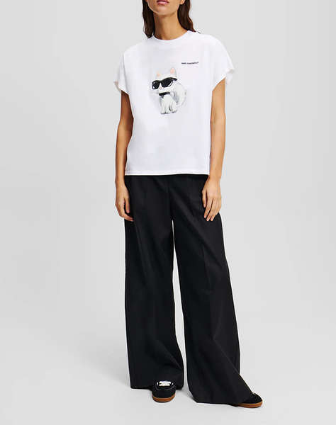 KARL LAGERFELD JEANS IKON AQUARELLE C LOOSE T-SHIRT
