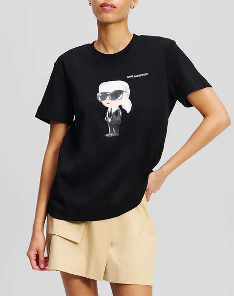 KARL LAGERFELD JEANS IKON AQUARELLE K T-SHIRT