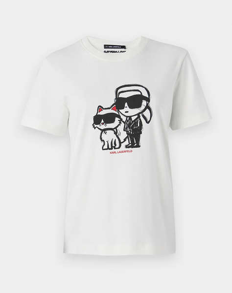 KARL LAGERFELD JEANS IKON SKETCH DUO T-SHIRT
