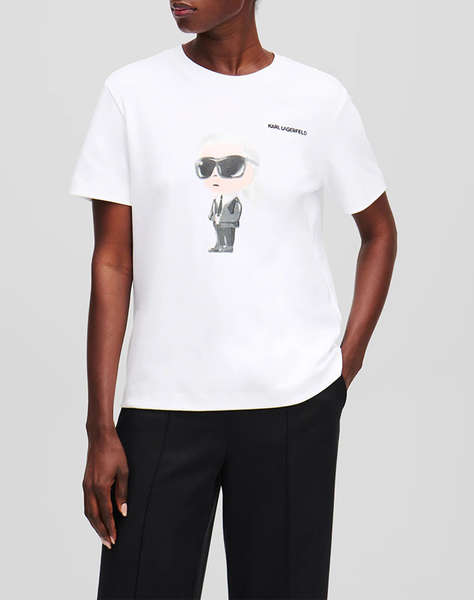 KARL LAGERFELD JEANS IKON AQUARELLE K T-SHIRT