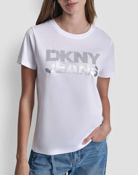 DKNY DJ6T1746 LOGOТениска с къс ръкав DKNY