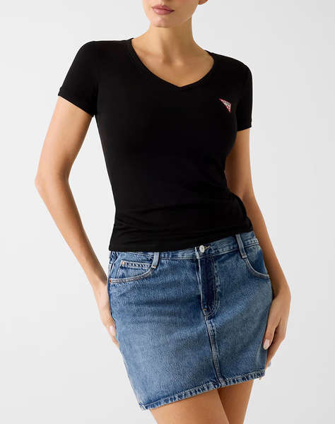 GUESS SS VN MINI TRIANGLE TEE ДАМСКА БЛУЗА