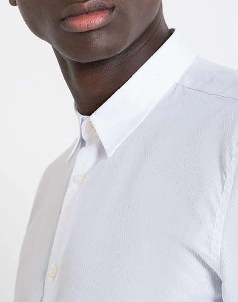 ANTONY MORATO MMSL00628FA440052 MIN OF 6 SHIRT NAPOLI SLIM FIT IN SOFT TOUCH JACQUARD COTTON МЪЖКА РИЗА