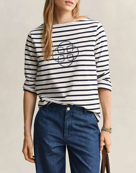 GANT БЛУЗА ΧΜ REG THREE-QUARTER SLEEVE T-SHIRT