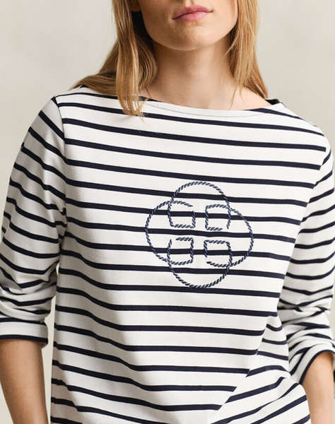 GANT БЛУЗА ΧΜ REG THREE-QUARTER SLEEVE T-SHIRT