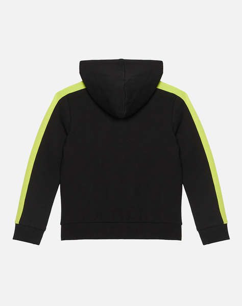 GUESS KIDS LS HOODED ACTIVE TOP W/ZIP CHILDREN''S SWEATSHIRT BOY