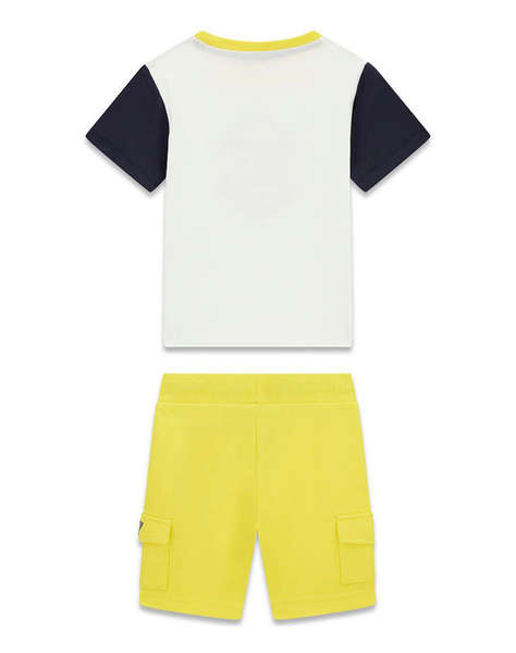 GUESS SET SS T-SHIRT + CARGO SHORTS ДЕТСКИ КОМПЛЕКТ BOY