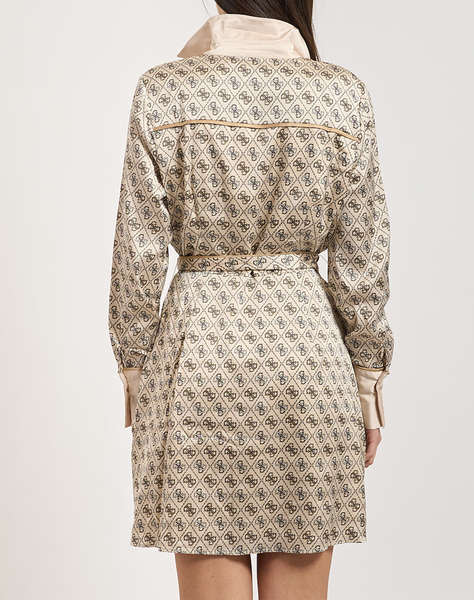 GUESS LS BLERTA CHEMISIER DRESS ДАМСКА РОКЛЯ