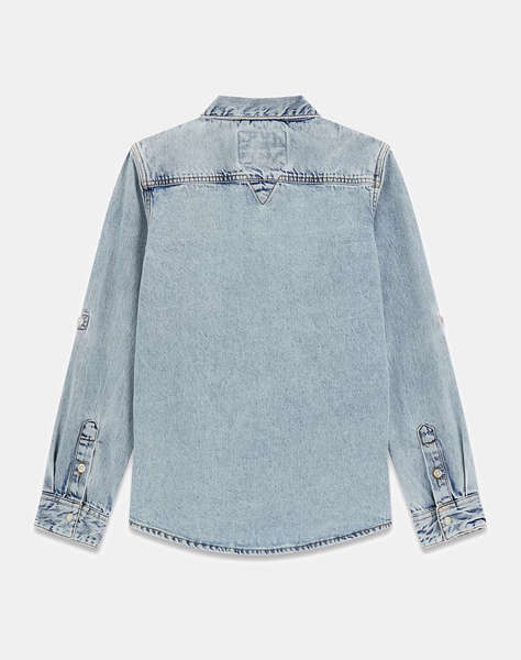 GUESS DENIM ADJ. LS SHIRT РИЗА CHILDREN BOY