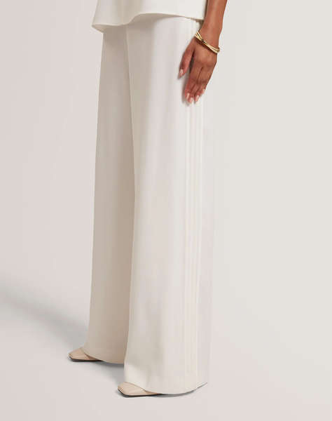 TED BAKER GORJJA Piping Detail Wide Leg Crepe Trouser