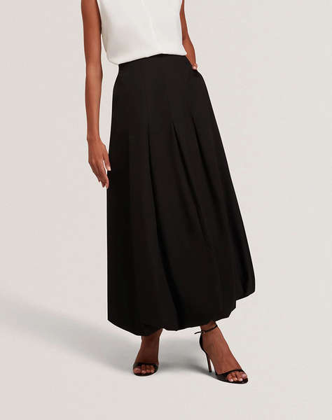 TED BAKER CINNABA Seam Detail Bubble Midi Skirt