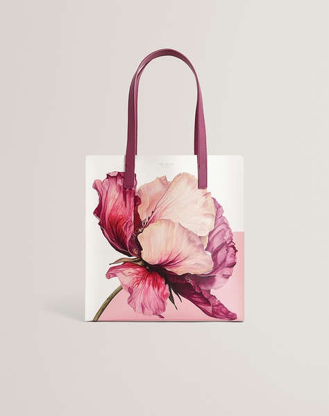 TED BAKER SHILVA Printed Flower Medium Icon Bag
