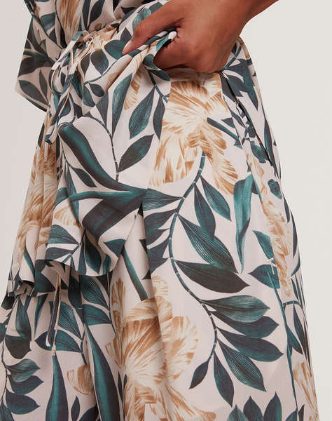 TED BAKER GRIESHA Printed Mid Rise Straight Leg Trouser