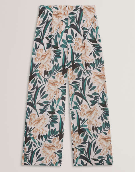 TED BAKER GRIESHA Printed Mid Rise Straight Leg Trouser
