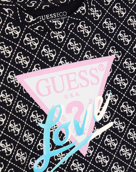 GUESS MIDI SS T-SHIRT ДЕТСКА БЛУЗА GIRL