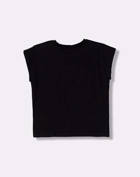 GUESS MIDI SS T-SHIRT W/SEQUINS Детска блуза GIRL