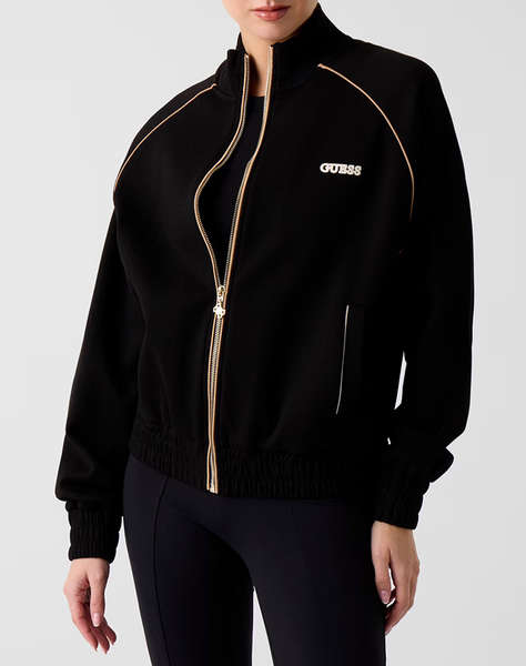 GUESS GEORGIA HIGH NECK FULL-ZIP SWE ДАМСКИ СУИТШЪРТ