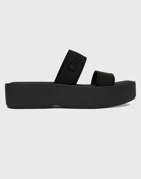 CALVIN KLEIN JEANS FLATFORM SNDL WEBBING