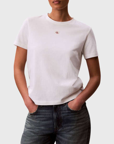 CALVIN KLEIN JEANS SS WOVEN LABEL CLASSIC FIT TEE