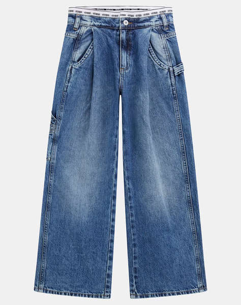 GUESS KIDS RIGID DENIM FASHION FIT PANTS ДЕТСКИ ПАНТАЛОНИ GIRL