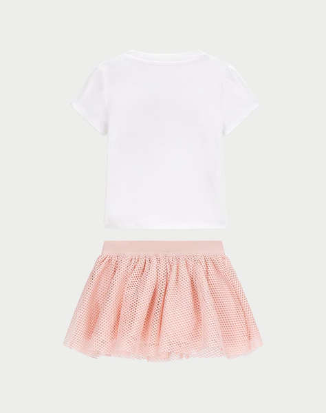 GUESS SET T-SHIRT+ SKIRT ДЕТСКИ КОМПЛЕКТ GIRL