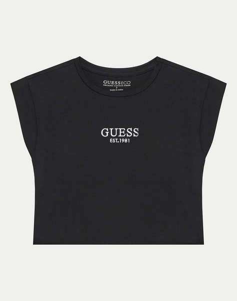 GUESS KIDS CROP SS T-SHIRT ДЕТСКА БЛУЗА GIRL