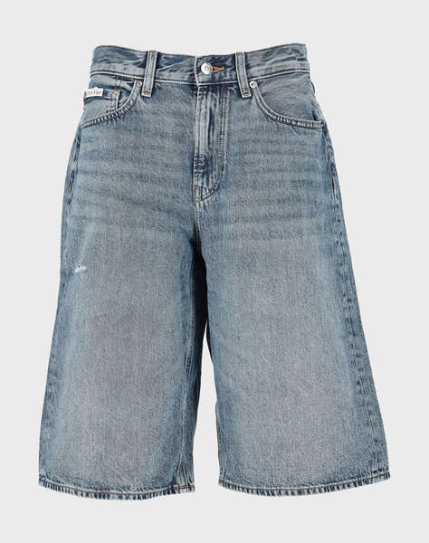 CALVIN KLEIN JEANS LONG TENCEL SHORT JACKSON BLUE