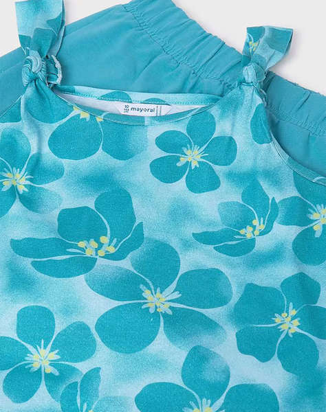 MAYORAL PRINTED SHORTS SET