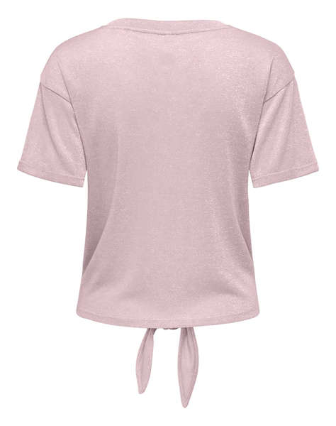 ONLY ONLAMBER S/S KNOT SHINE TOP JRS