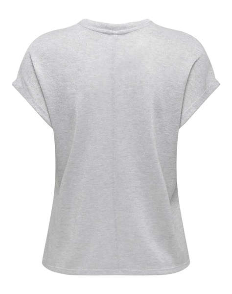 ONLY ONLAMBER SS O-NECK SHINE TOP JRS