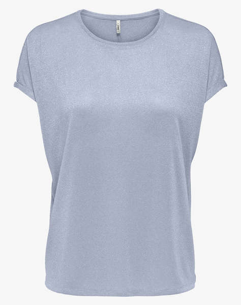 ONLY ONLAMBER SS O-NECK SHINE TOP JRS
