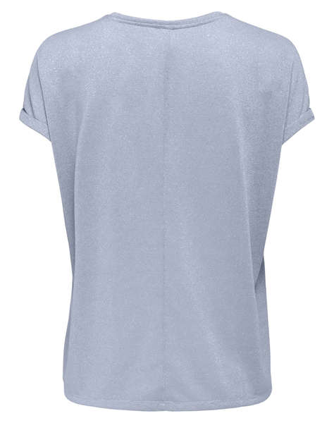 ONLY ONLAMBER SS O-NECK SHINE TOP JRS