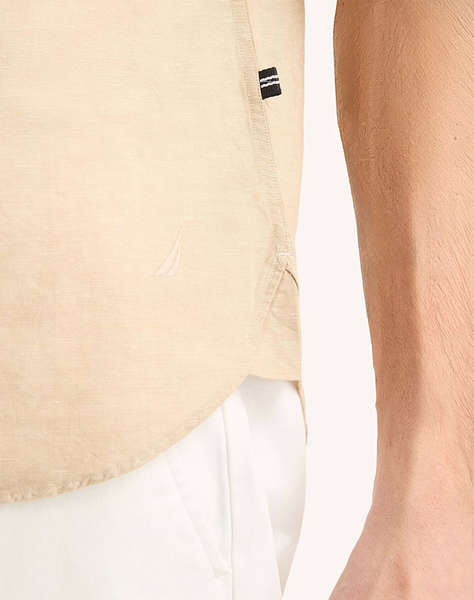 NAUTICA РИЗА ΜΜ L/S LINEN SOLID FCA