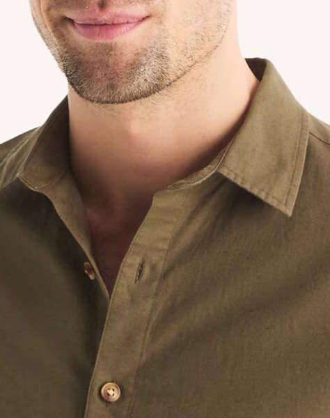 NAUTICA РИЗА ΜΜ L/S LINEN SOLID FCA