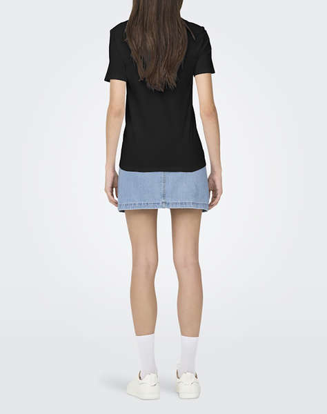 ONLY ONLARIANA LIFE S/S O-NECK BOX TOP JRS