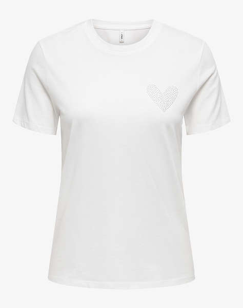 ONLY ONLARIANA LIFE S/S O-NECK BOX TOP JRS