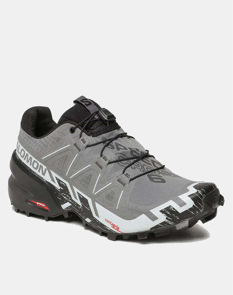 SALOMON TRAIL RUNNING - CROSS SHOES SPEEDCROSS 6 QUSH/BLACK/PRLBLU MEN''S SHOE