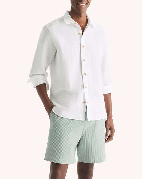 NAUTICA РИЗА ΜΜ L/S LINEN SOLID FCA