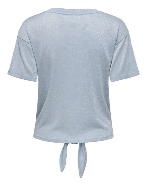 ONLY ONLAMBER S/S KNOT SHINE TOP JRS